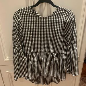 What What Wear gingham top